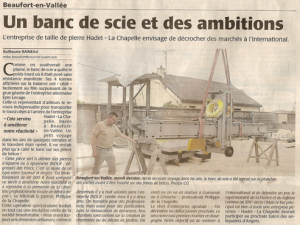 2009-Une entreprise qui investit