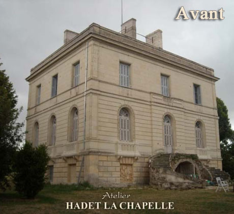 Restauration château Avant