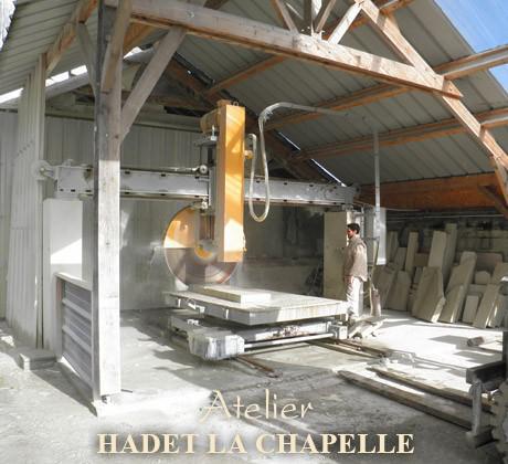 Taille pierre Hadet la Chapelle